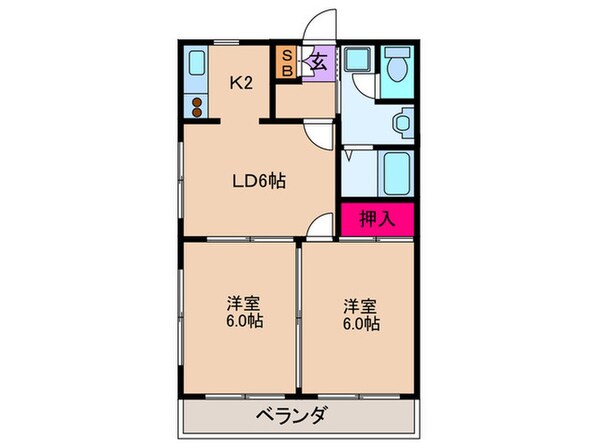 ノ－ザンライトの物件間取画像